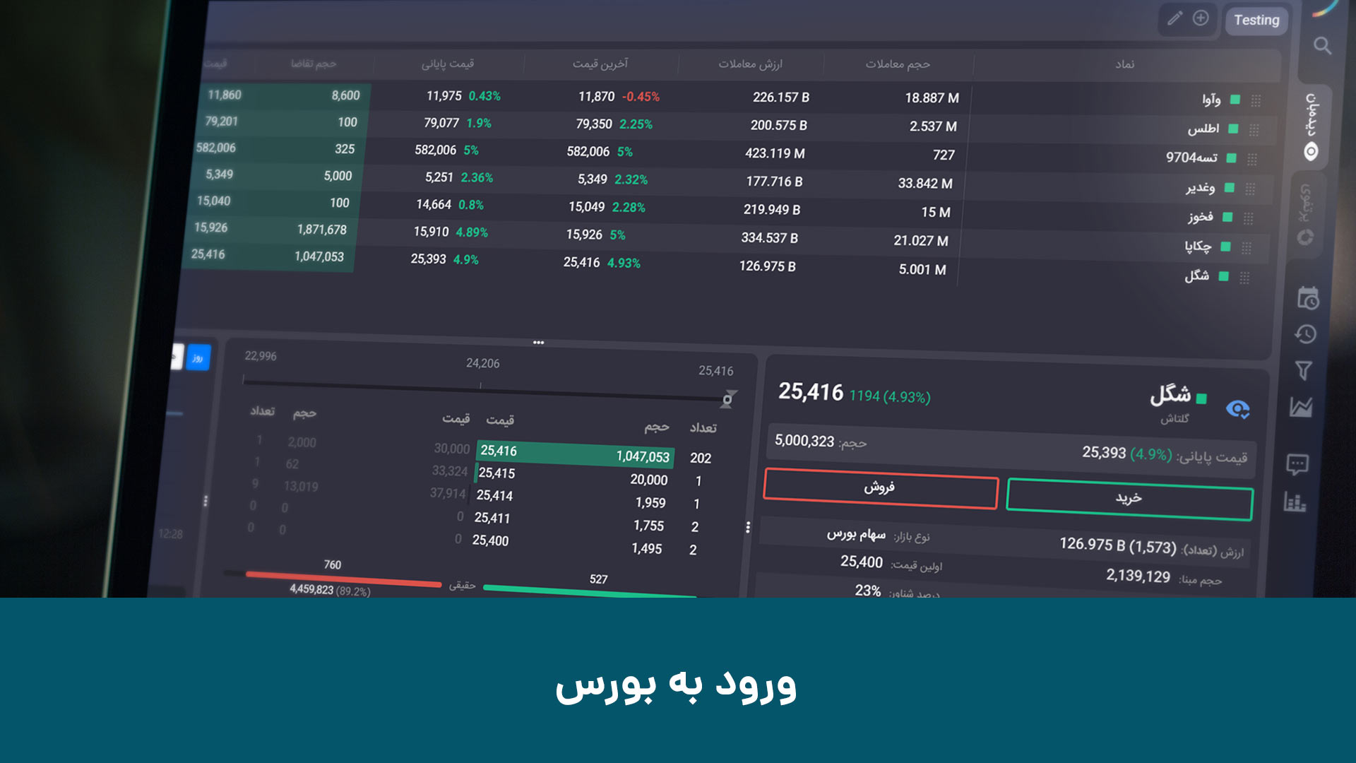 ورود به بورس ورود به بورس